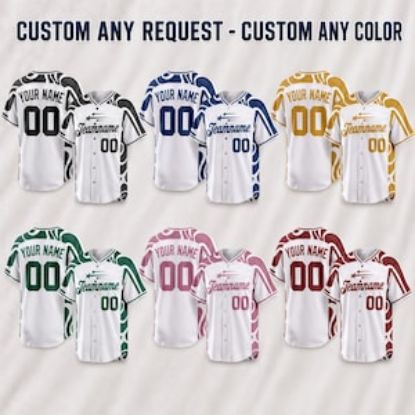 Personalized Team Name Number Baseball Jersey, Custom Team Baseball Jersey Shirt, Family Baseball Jersey Uniform Sport Team Shirt Matching