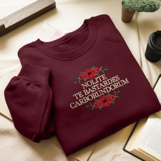 Nolite Te Bastardes Carborundorum, Don't let the bastards grind you down, Subtle Feminist sweatshirt, Subtle Women's Rights, Subtle Activist