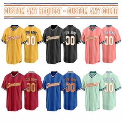 Customized Team Name Number Baseball Jersey, Custom Team Baseball Jersey Shirt, Family Baseball Jersey Uniform Sport Team Shirt Matching