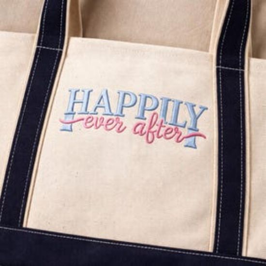 Happy Ever After Embroidery Design, Cute Love Quote Embroidery File, Wedding Embroidery Pattern, Baby Girl Name Embroidery, Pes Dst Exp Vp3