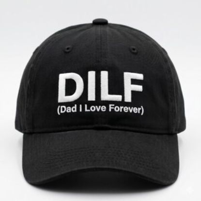 Embroidered Custom Dad Washed Hat, Mom And Dad Cap, Personalized Embroidered Cap Dad I Love Forever, Fathers Day Gift, Gifts for New Dads