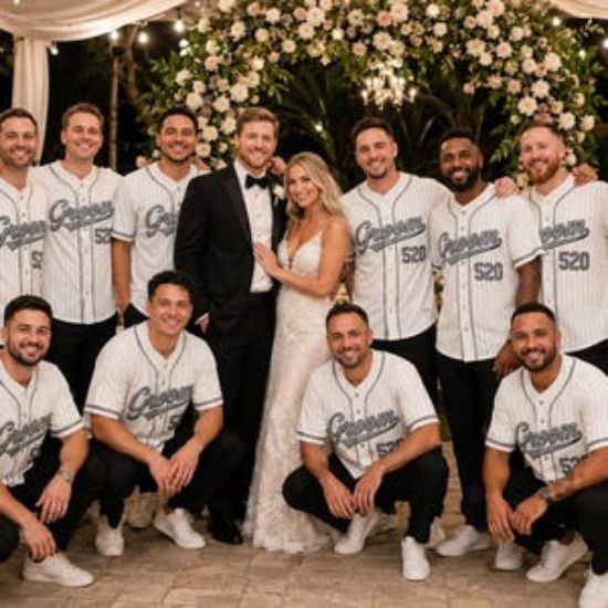 Custom Groom Groomsmen Bestman Baseball Jerseys, Personalized Name And Number, Bachelor Party & Wedding Baseball Gift, Team Baseball Jersey